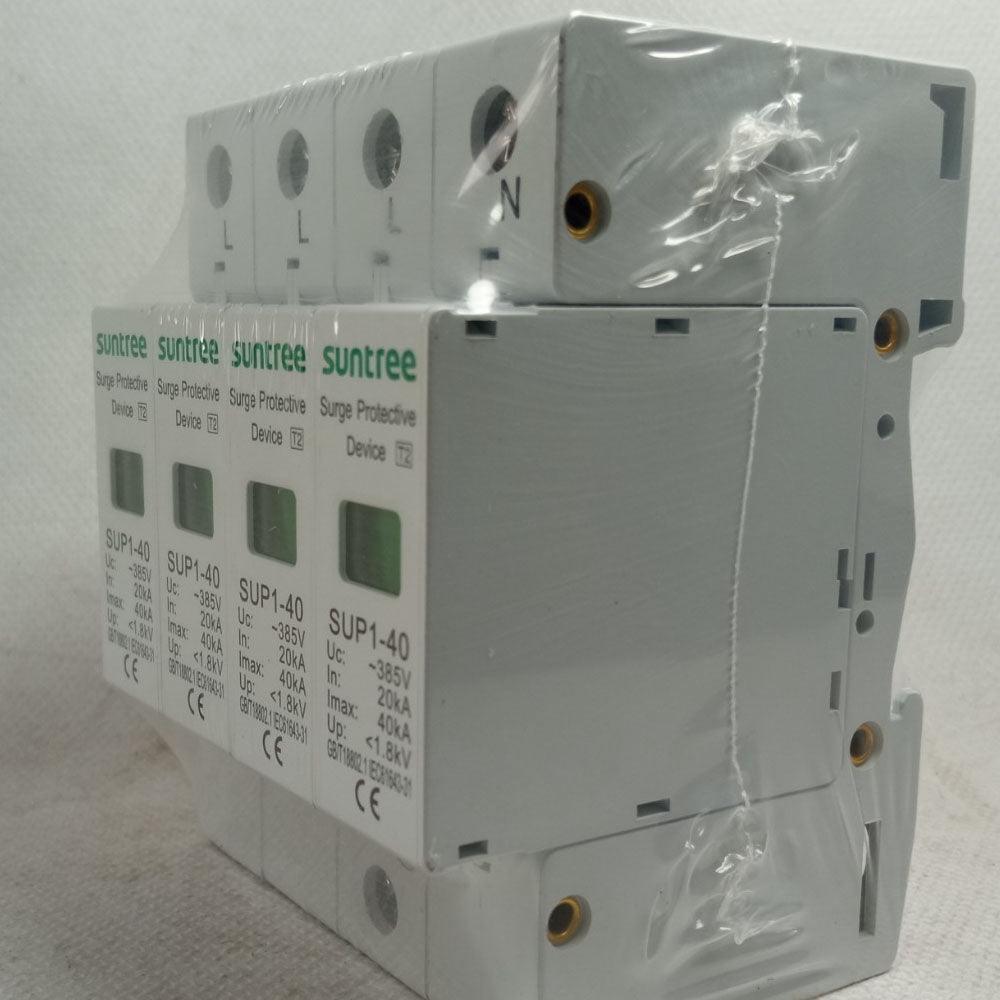 Suntree SUP1-40 AC Surge Protector Lightning Protection Safety Protector SPD in Pakistan - 4P / 40KA thumbnail 2