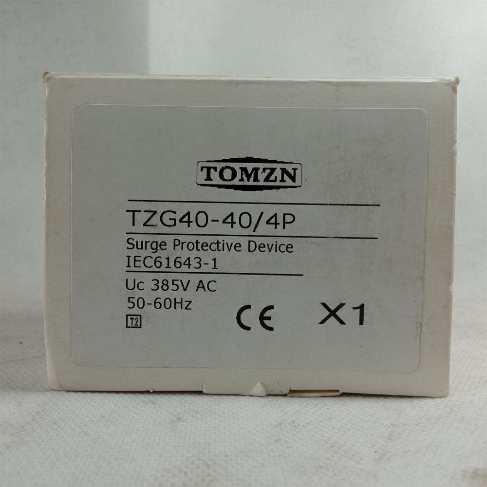 3Phase AC tomzn SPD 4pole House Surge Protector voltage Arrester Device in Pakistan thumbnail 3