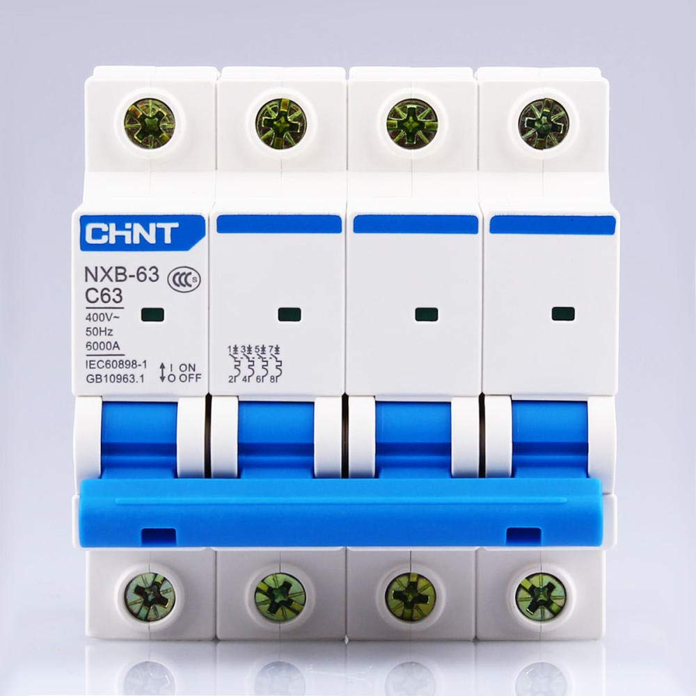 CHINT NXB-63 MCB, 4 POLE 6-KA MINIATURE CIRCUIT BREAKER in Pakistan - 25A thumbnail 5