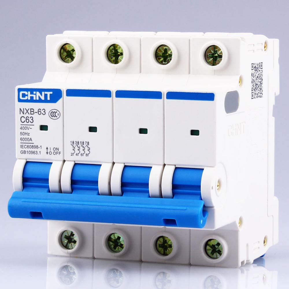 CHINT NXB-63 MCB, 4 POLE 6-KA MINIATURE CIRCUIT BREAKER in Pakistan - 63A thumbnail 6