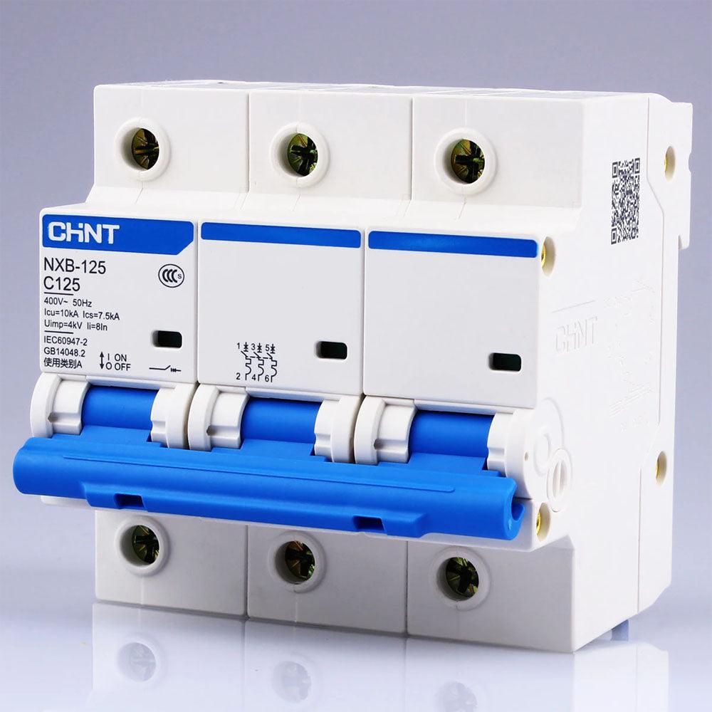 CHNT CHINT NXB-125 3P Miniature Circuit breaker MCB in Pakistan - 3P / 80A
