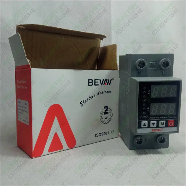 BEVAV 40A Adjustable Over/Under Voltage & Over Current Protector Relay  NO warrenty