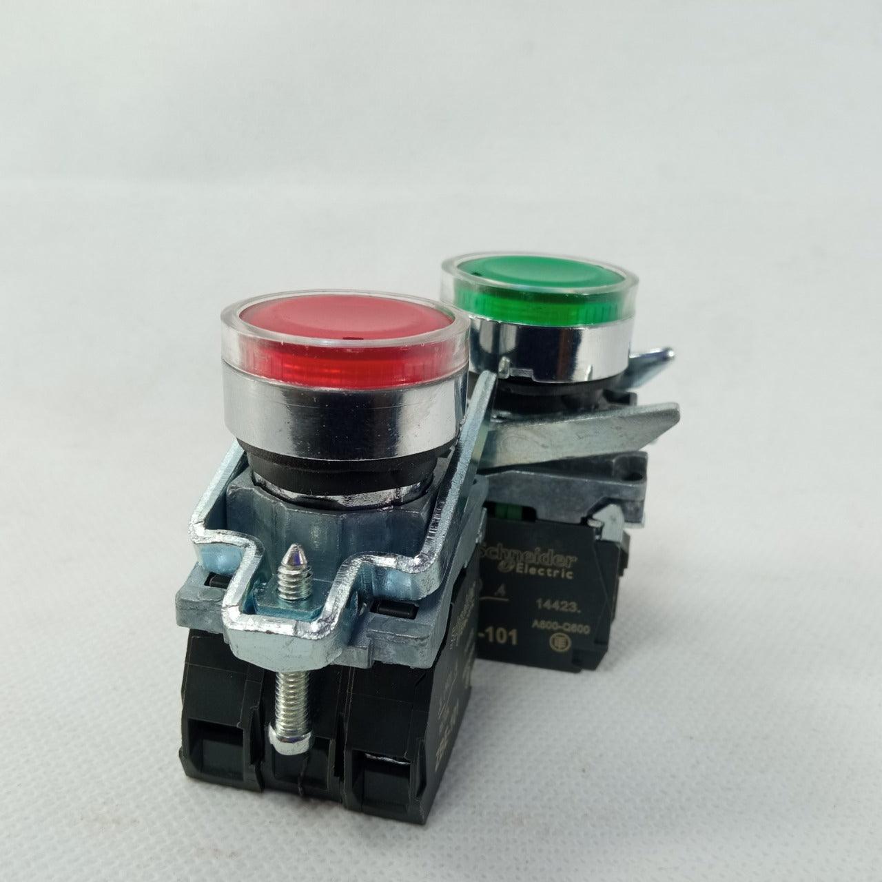Schneider Push Button 24v Light in Pakistan - Red thumbnail 2