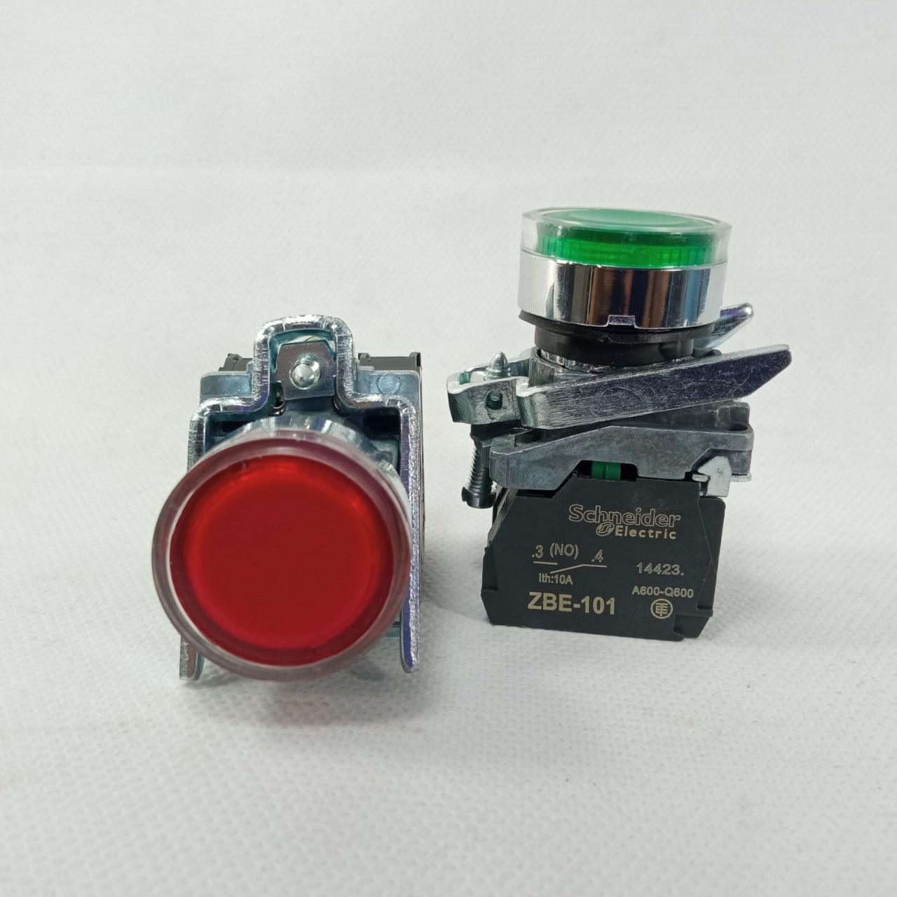 Schneider Push Button 24v Light in Pakistan - Red thumbnail 4