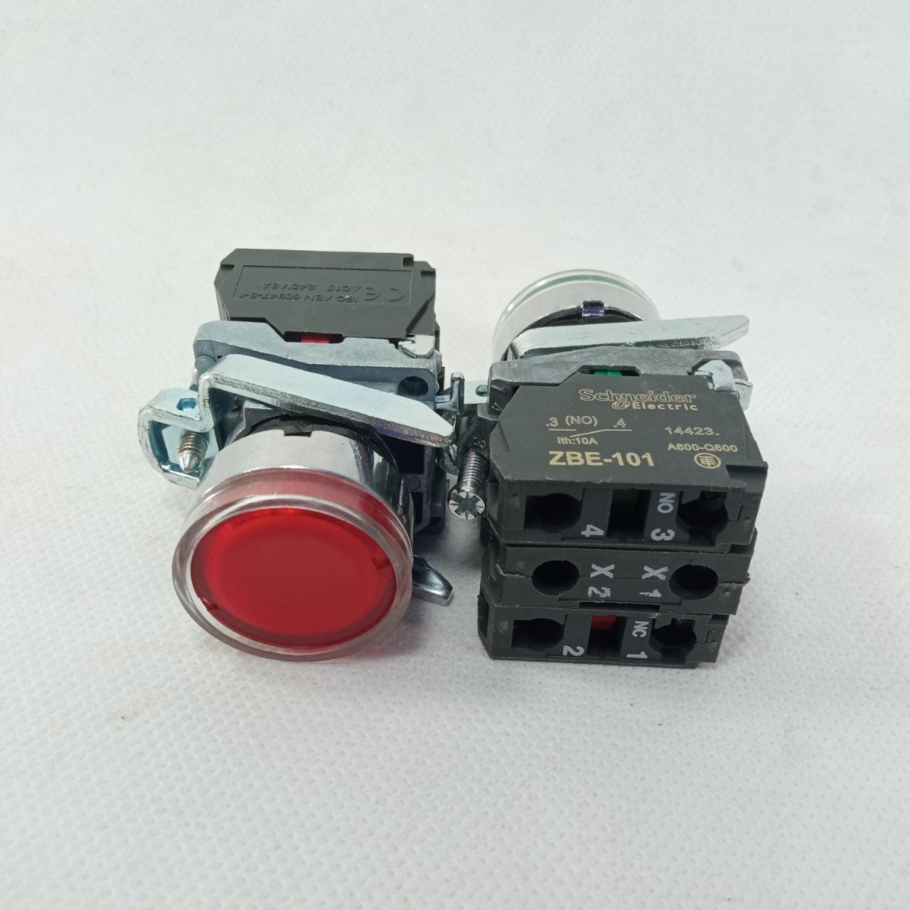 Schneider Push Button 24v Light in Pakistan - Green thumbnail 5