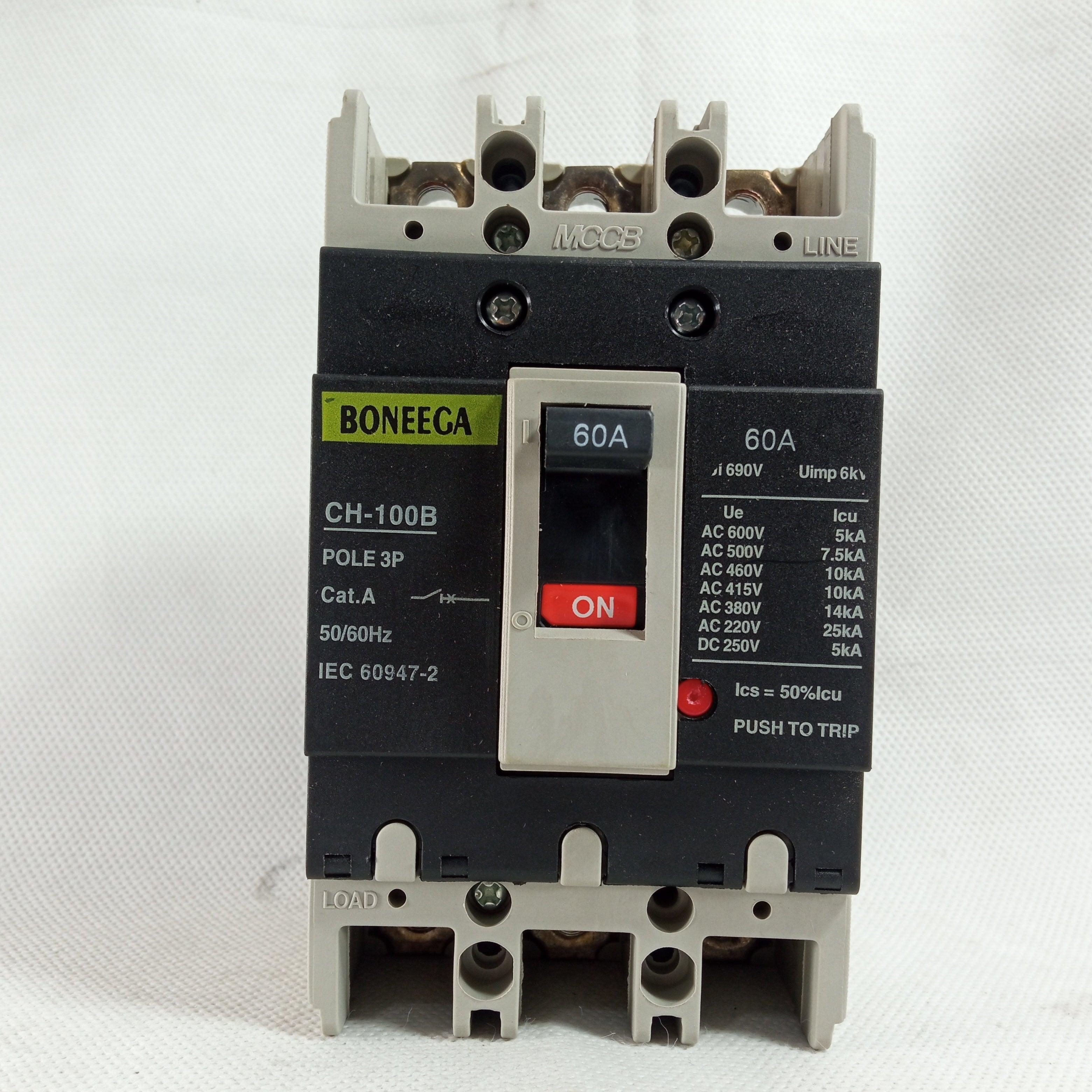 MCCB Boneega Three Pole Circuit Breaker in Pakistan - 3P / 30A thumbnail 5