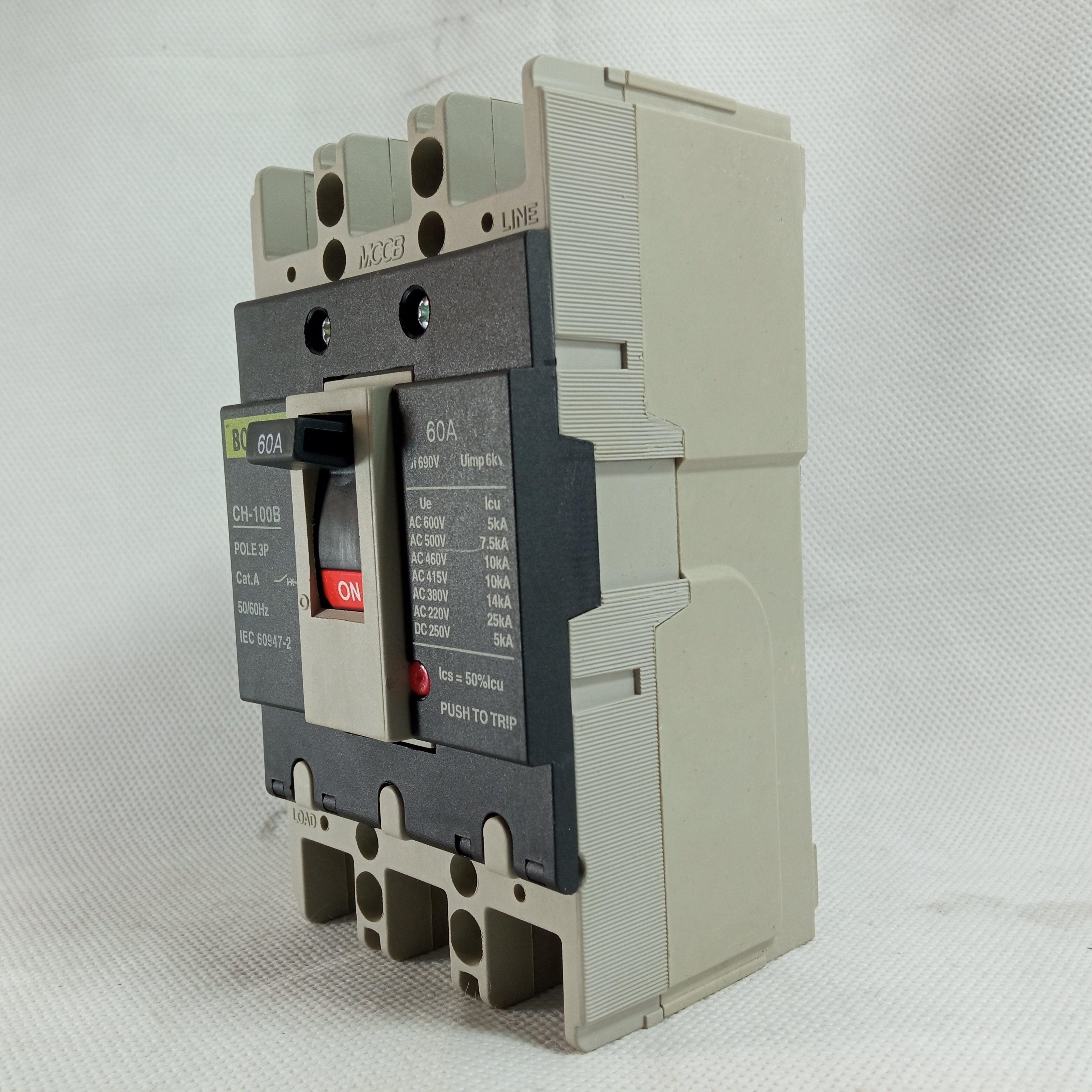 MCCB Boneega Three Pole Circuit Breaker in Pakistan - 3P / 30A thumbnail 6