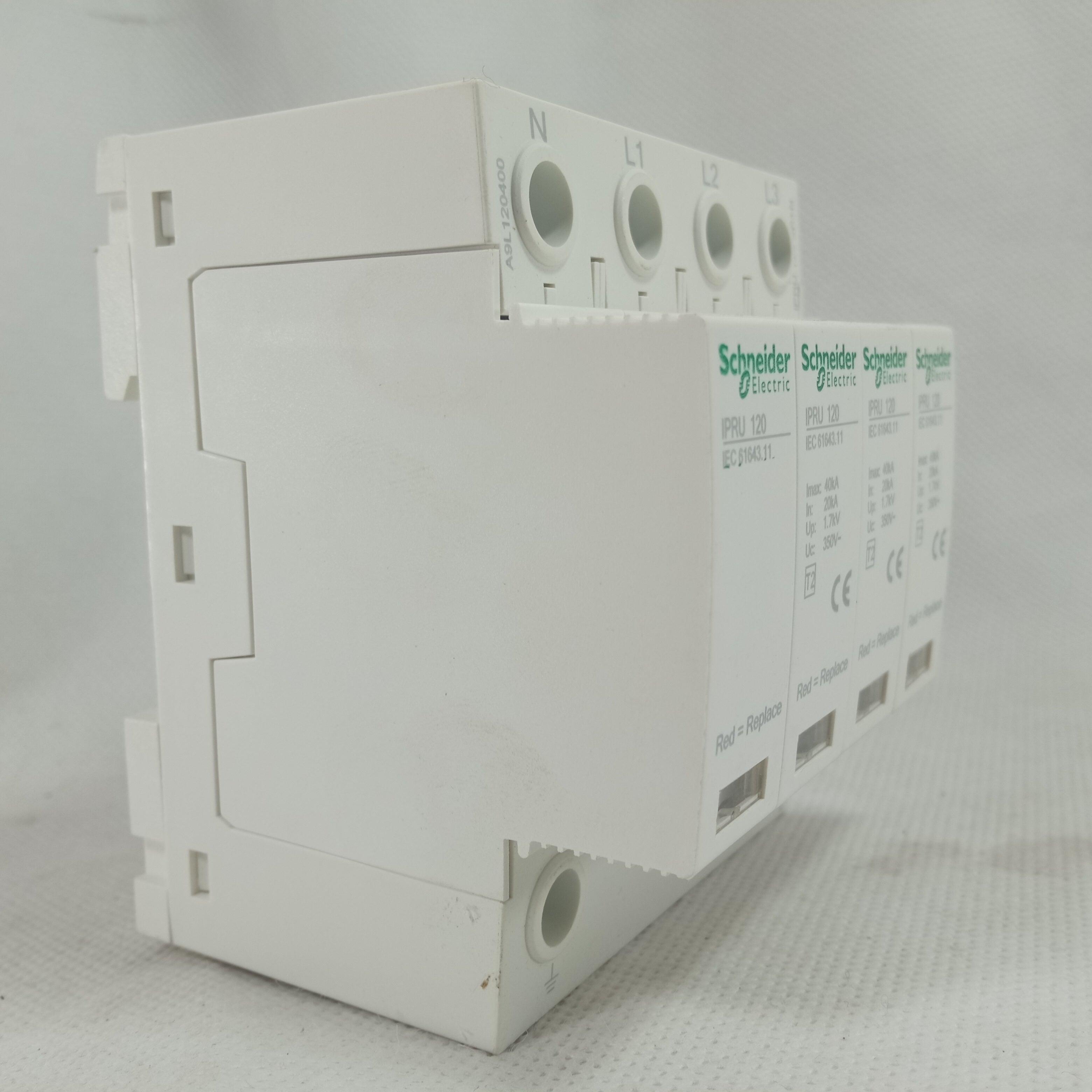 Schneider IPRU Surge Protection Device SPD 4 Pole AC 350V in Pakistan thumbnail 3