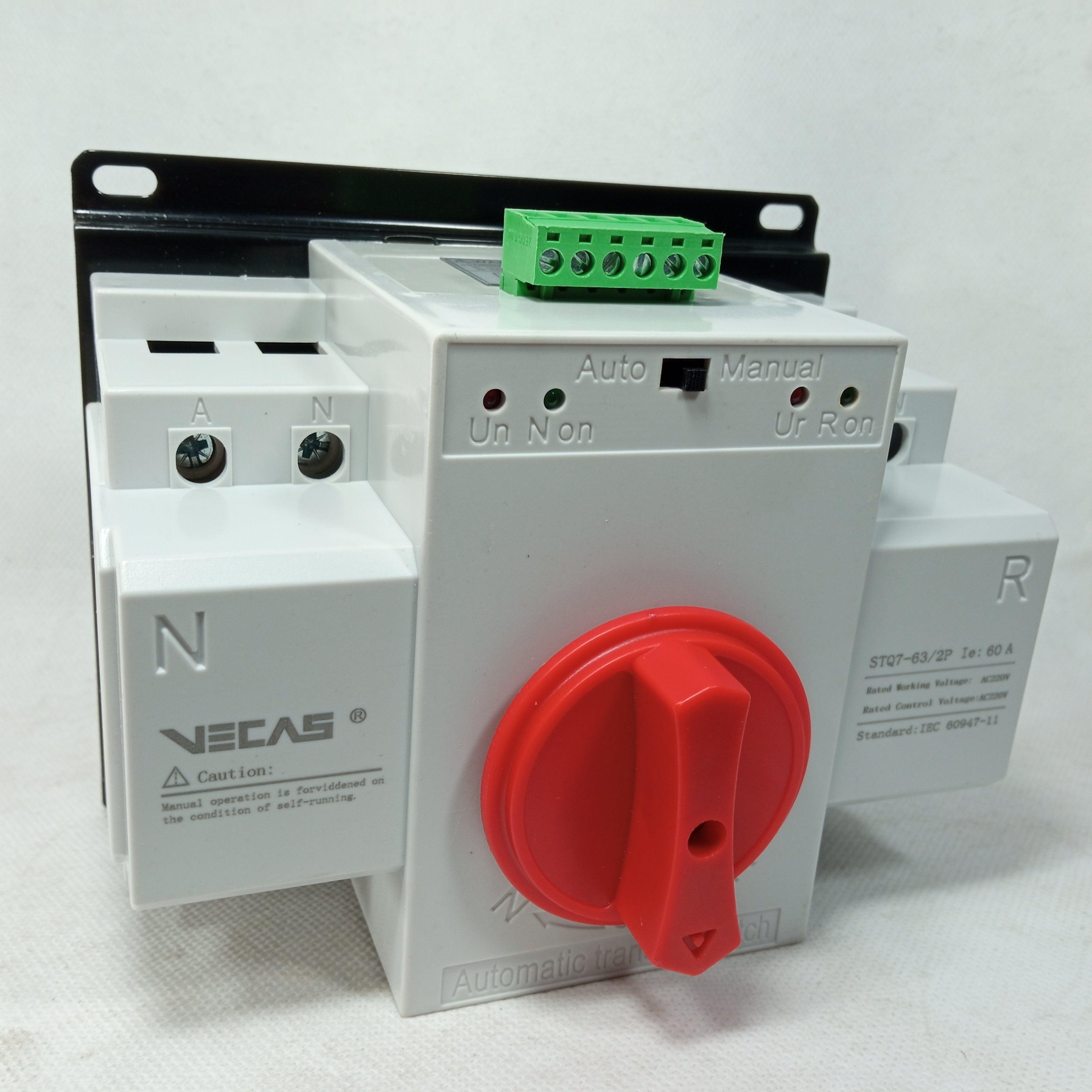 ATS SWITCH Automatic Transfer Switch VECAS STQ7 in Pakistan - 4P / 63A thumbnail 6