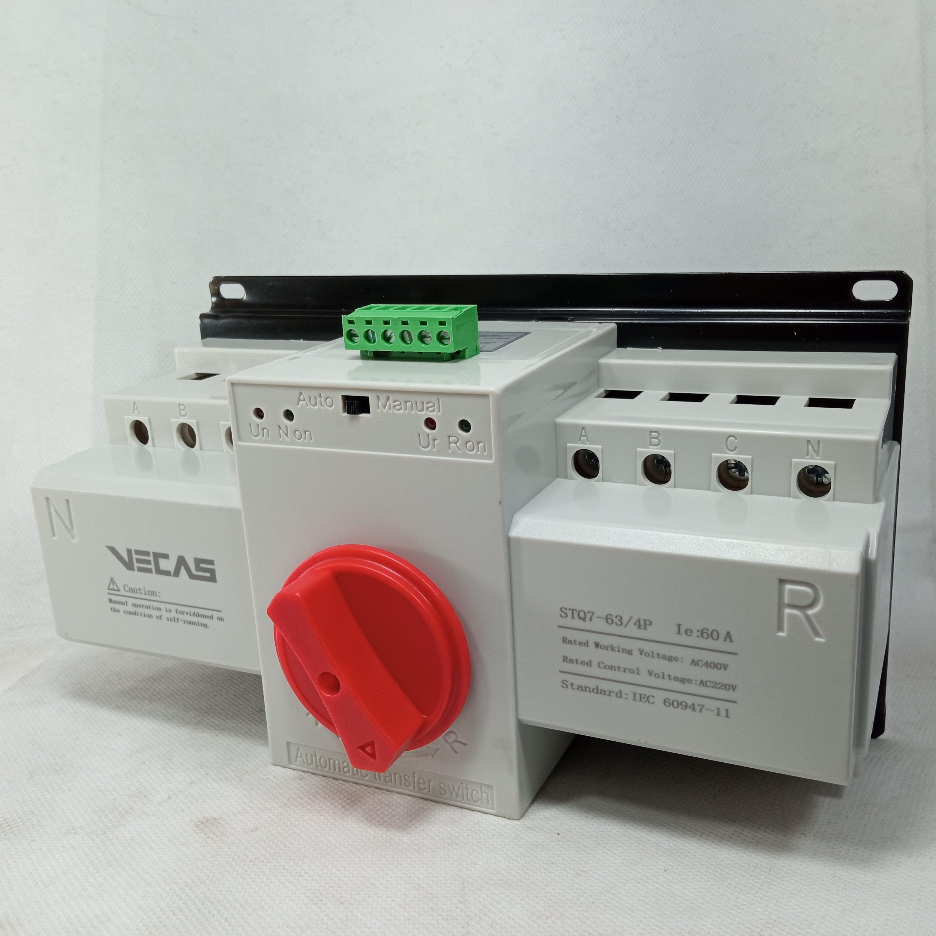 ATS SWITCH Automatic Transfer Switch VECAS STQ7 in Pakistan - 4P / 63A thumbnail 7