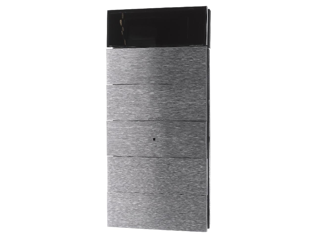 Hager 75665593 B.IQ Push Button 5 Gang with Thermostat Stainless Steel in Pakistan