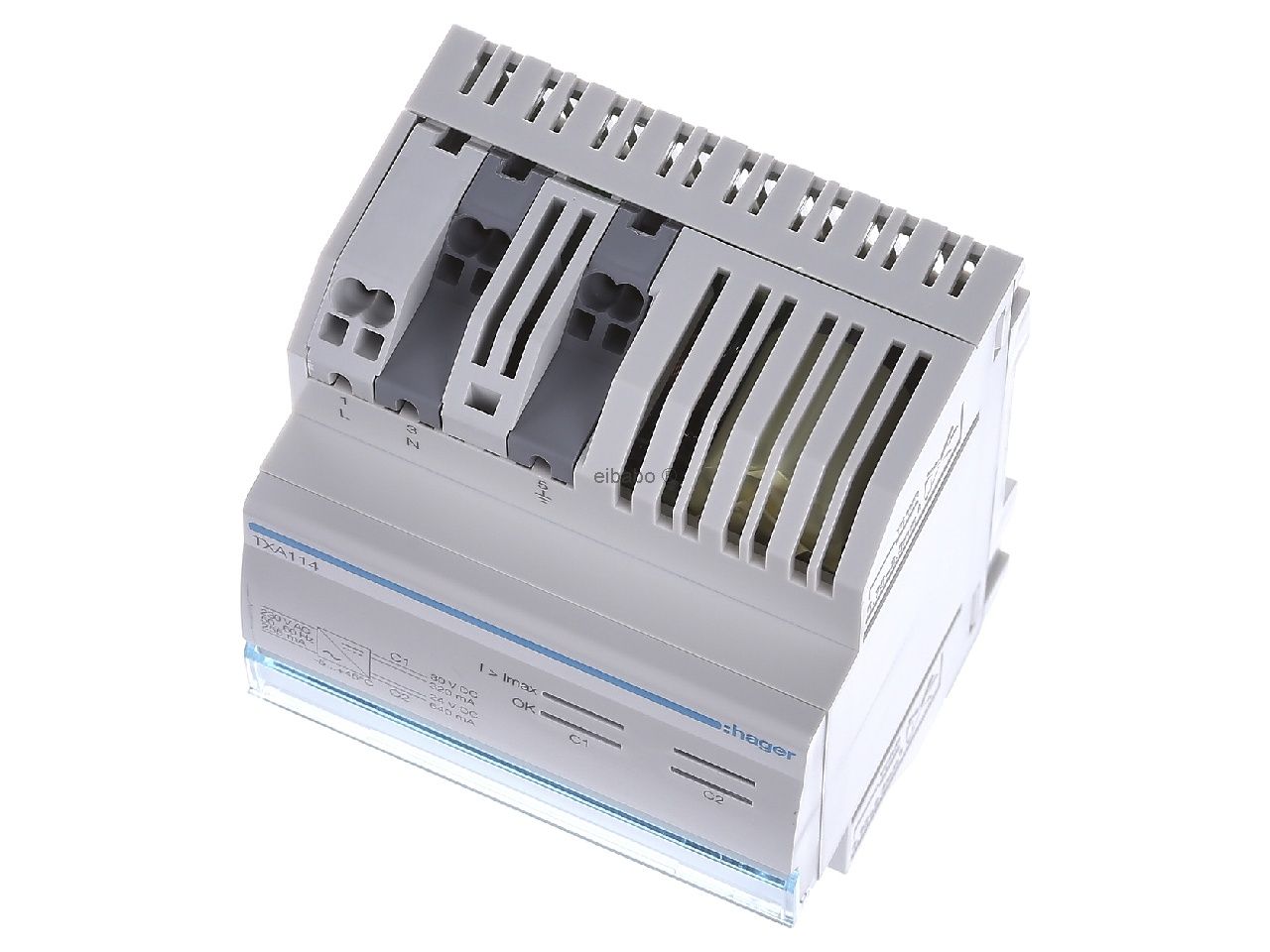Hager TXA114 KNX Power Supply 2 Outputs 320mA 24VDC in Pakistan thumbnail 6