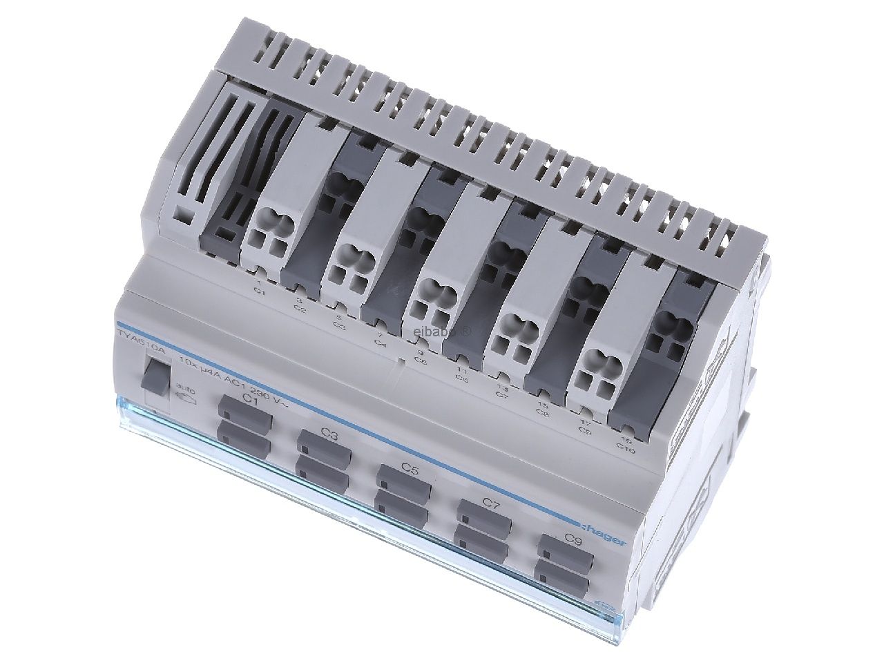 Hager TYA610A Channel Switch Shutter Actuator Output Module 4A 230V AC RMD in Pakistan thumbnail 6