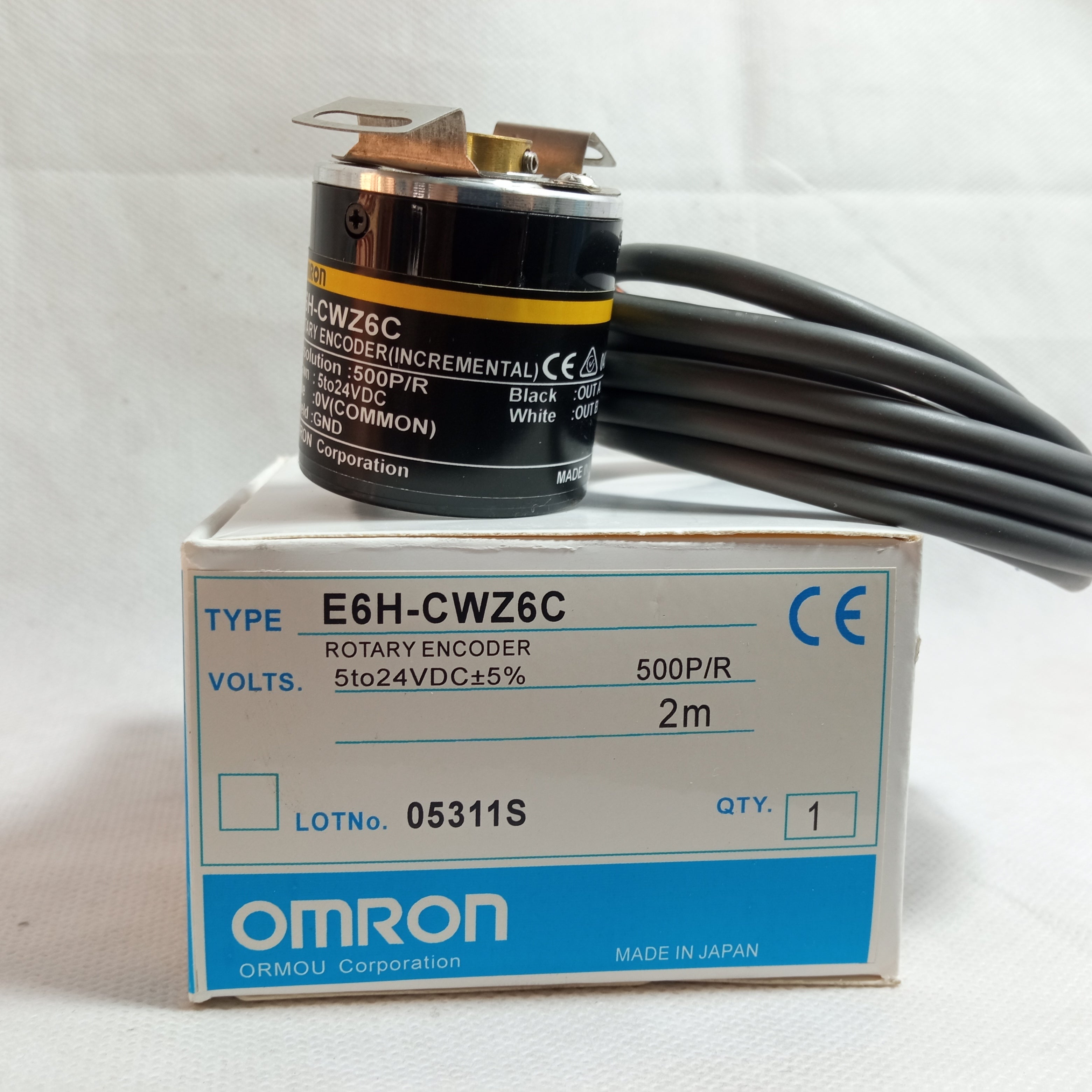 1024PPR Omron E6H-CWZ6C Rotary Encoder 5 24VDC in Pakistan - 1000PPR thumbnail 8