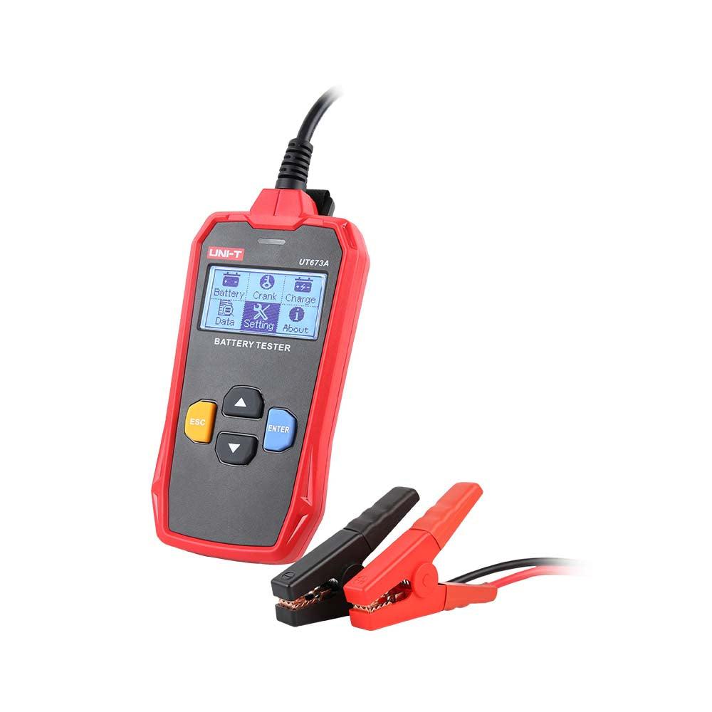 UNI-T Car Battery Tester Charger Analyzer in Pakistan - UT673A thumbnail 2