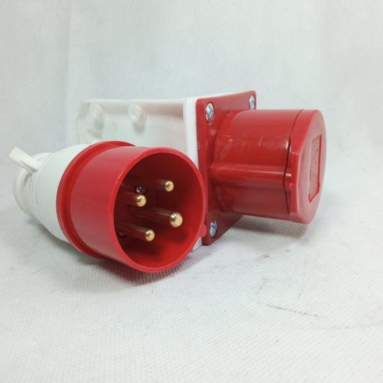 Tense IP44 4Pin Industrial Socket in Pakistan - 16A thumbnail 6