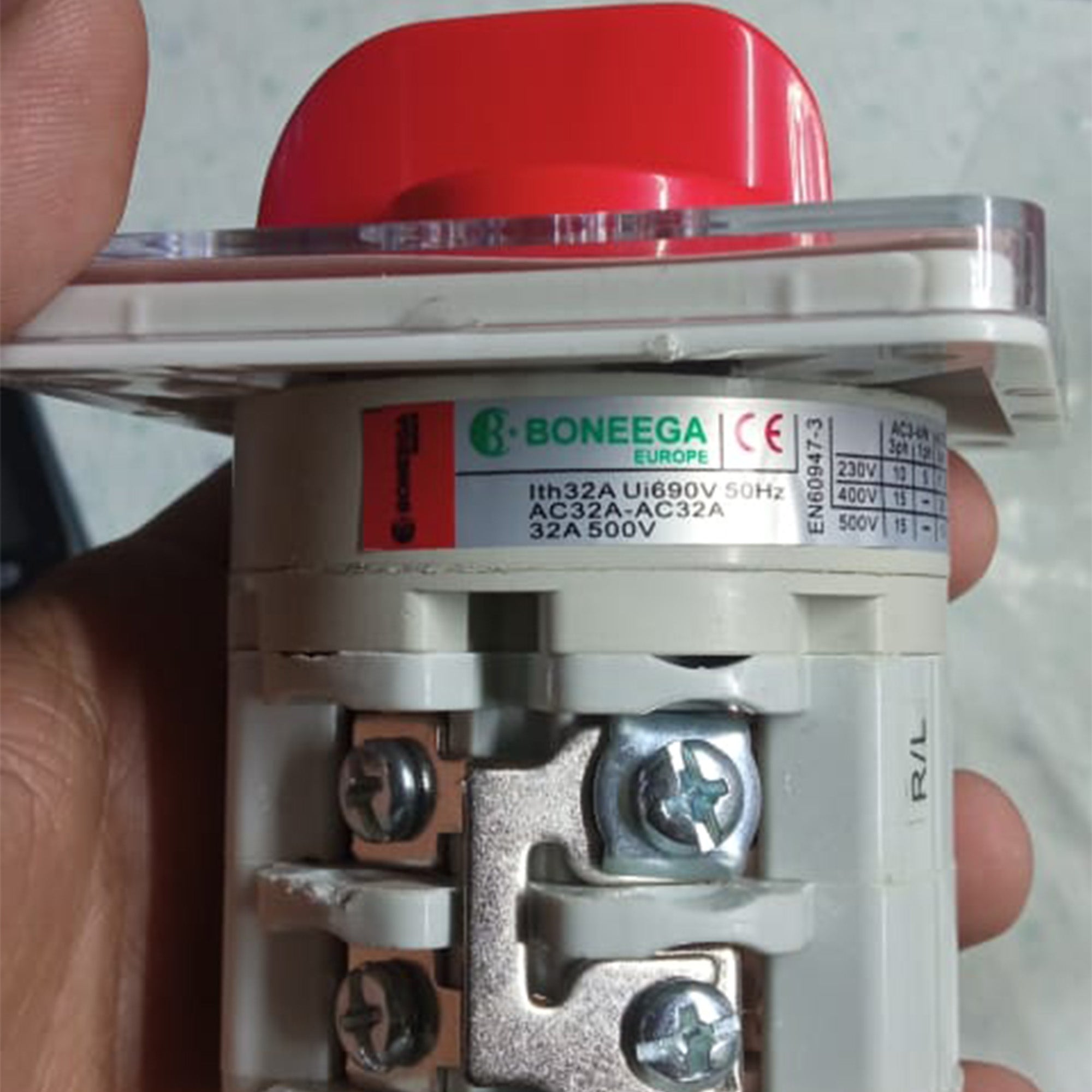 Boneega Phase Selector Switch 2 Pole in Pakistan - 50A thumbnail 2