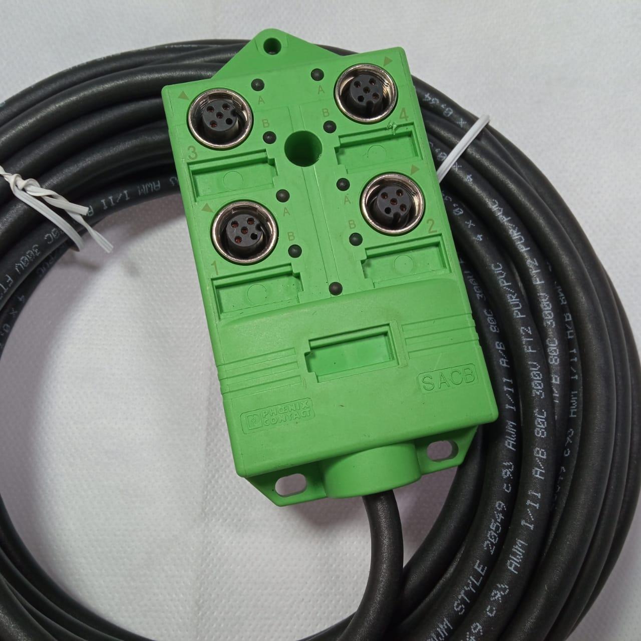 Phoenix Contact SACB-4/ 4-10 0PUR SCO 1516991 Sensor Actuator Box in Pakistan