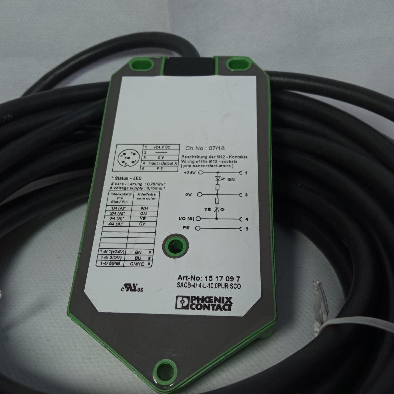 Phoenix Contact SACB-4/ 4-10 0PUR SCO 1516991 Sensor Actuator Box in Pakistan thumbnail 3