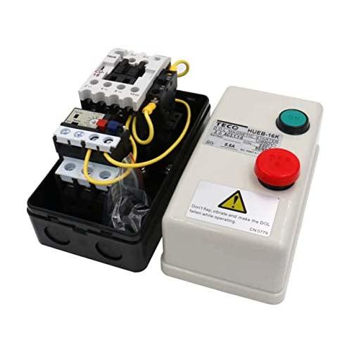 Teco Magnetic Starter  On Off Switch Enclosed 3 Pole DOL stater in Pakistan - 7.5 & 10 thumbnail 3