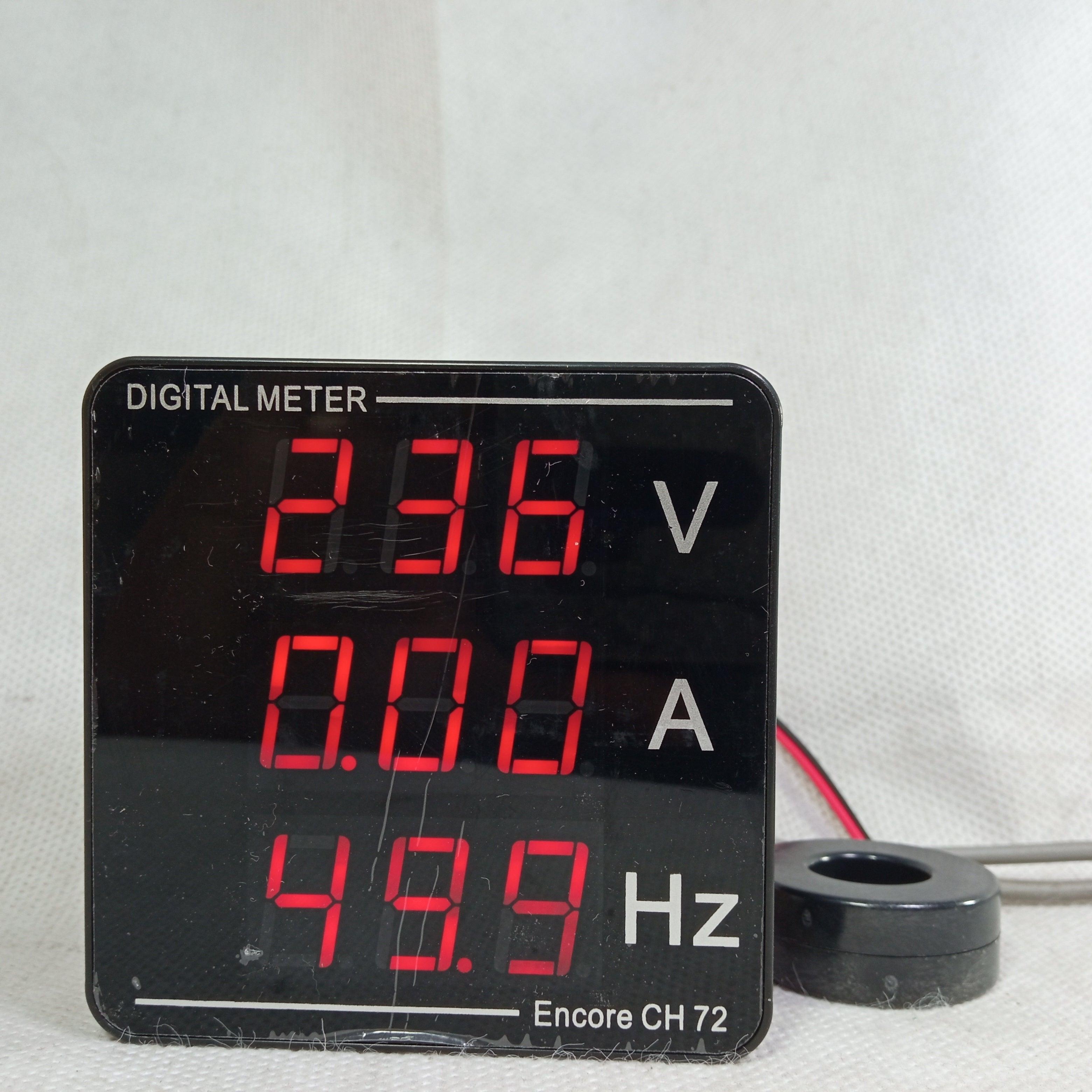 Encore CH 72 Digital Meter AC Voltage Power Frequency Combination Meter in Pakistan thumbnail 2