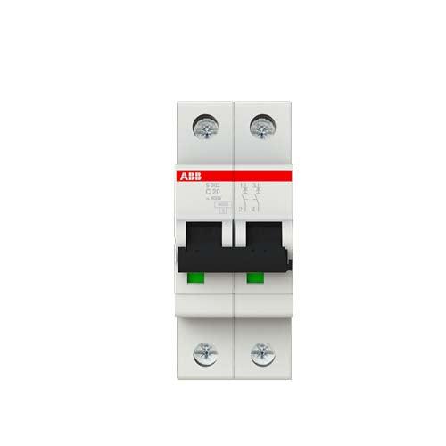 ABB Miniature Circuit Breaker S202-C20 2P 400V 20A in Pakistan - 63A