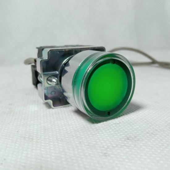 Push Button LA1391-BE101 With Light 22mm in Pakistan - Green thumbnail 6