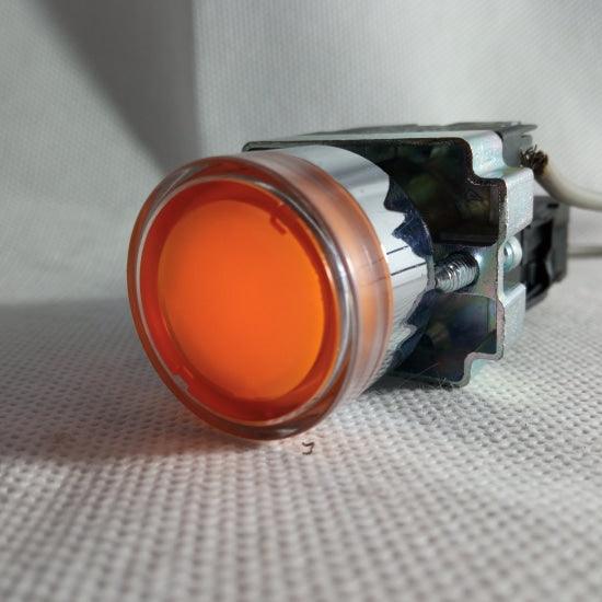 Push Button LA1391-BE101 With Light 22mm in Pakistan - Yellow thumbnail 3