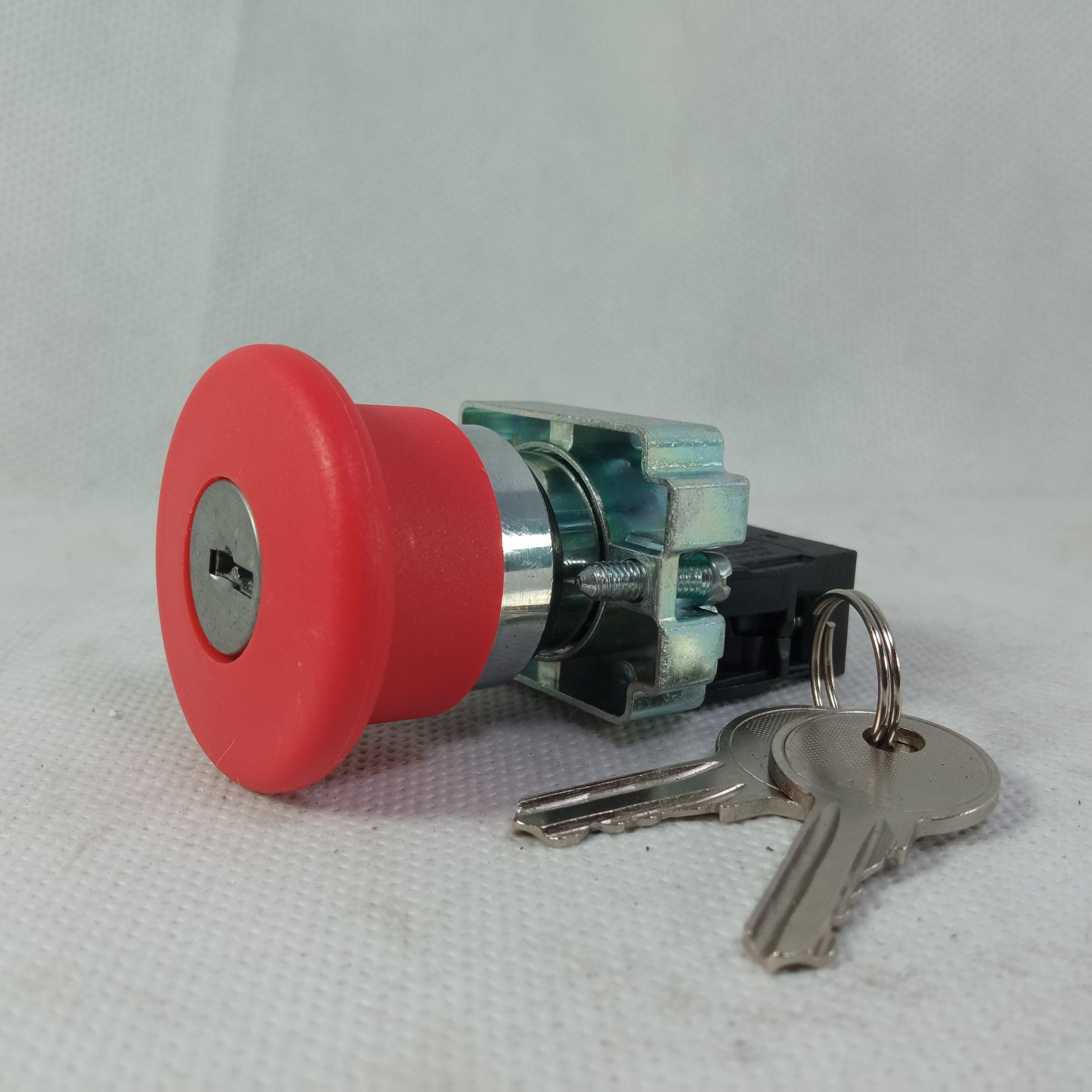 Turn to Release N/C Emergency Stop Mushroom Push Button Switch XB2-BS142 in Pakistan thumbnail 3