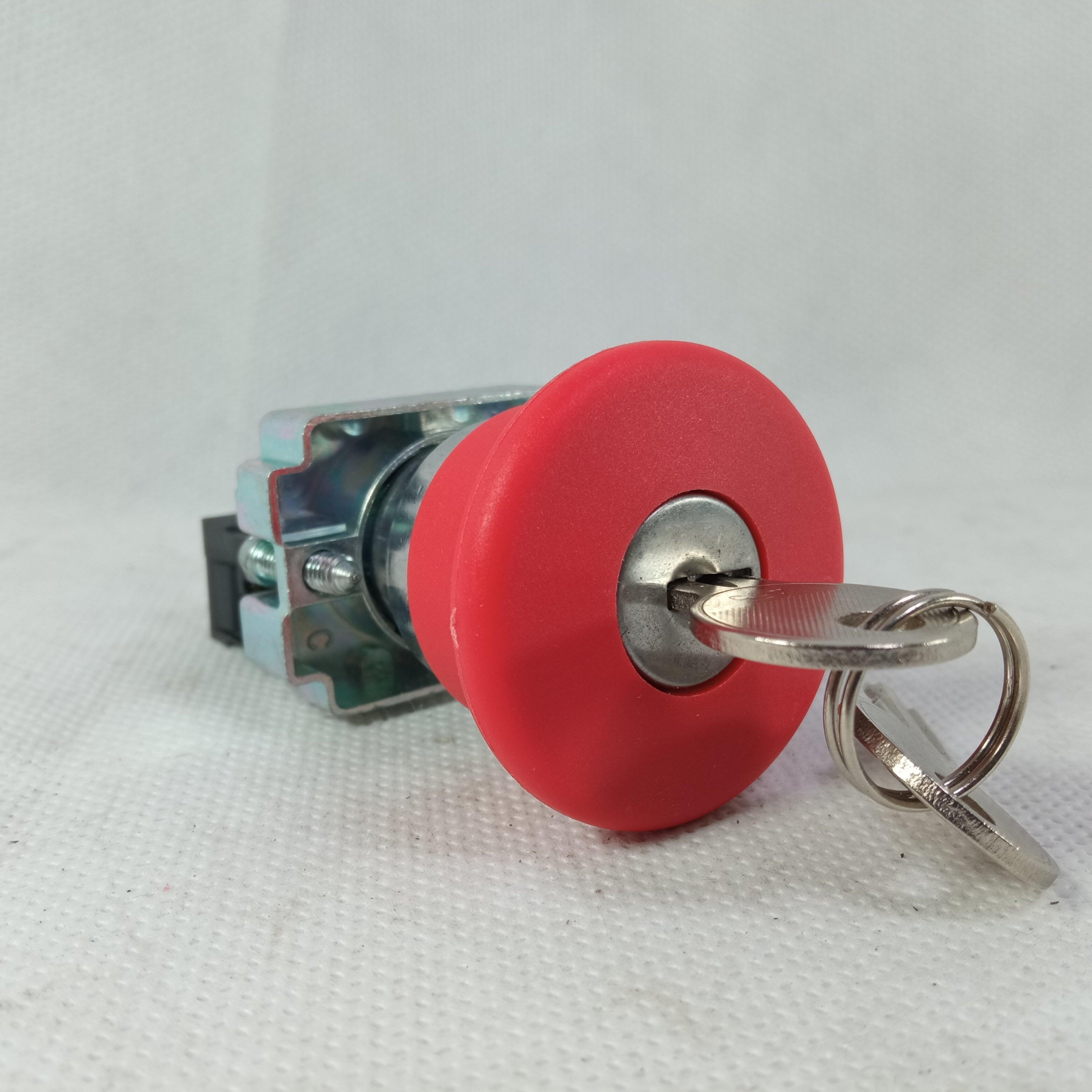 Turn to Release N/C Emergency Stop Mushroom Push Button Switch XB2-BS142 in Pakistan thumbnail 4