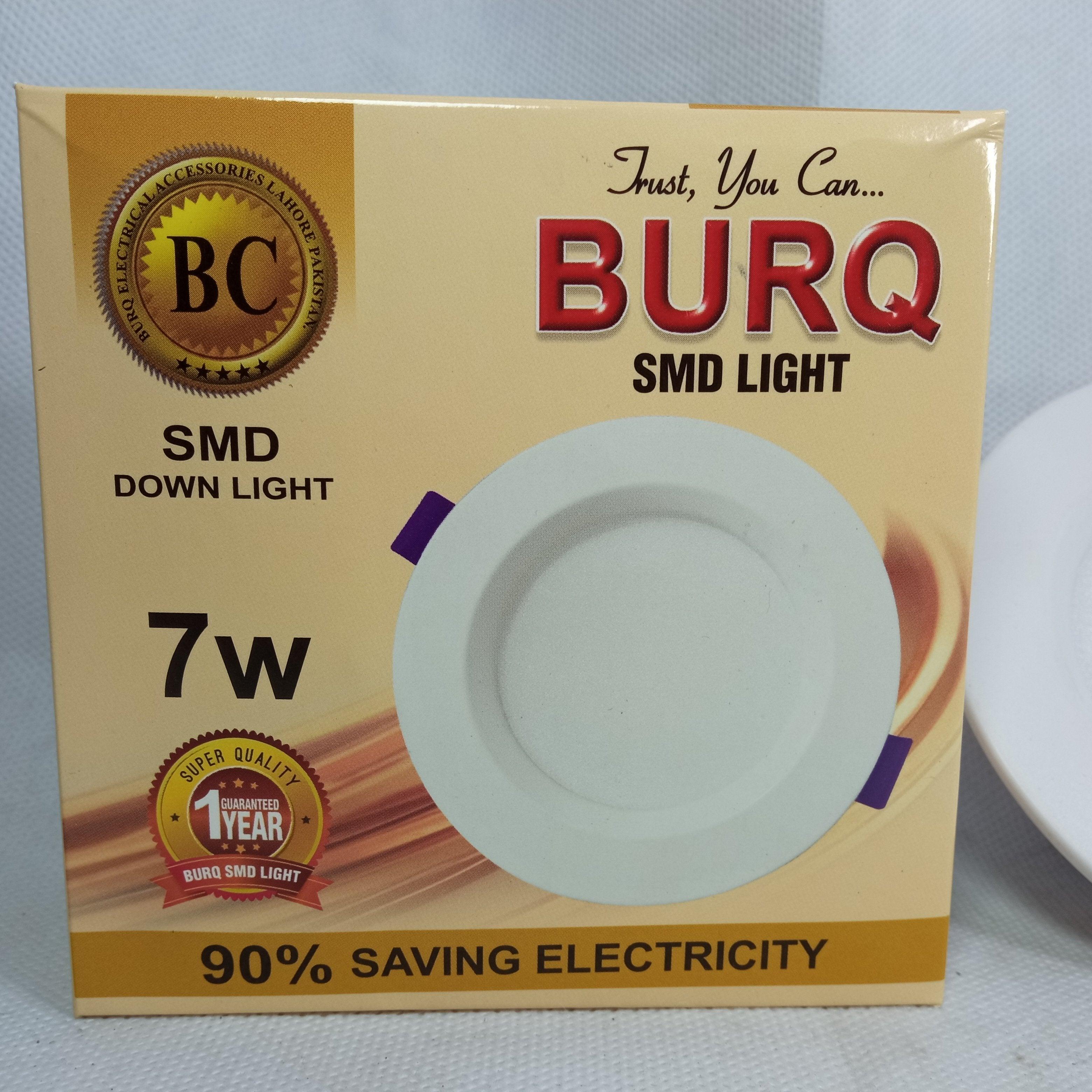 BURQ SMD Light Down Light 90% Saving Electricity in Pakistan - 5W (5 Pcs) COB Light thumbnail 6