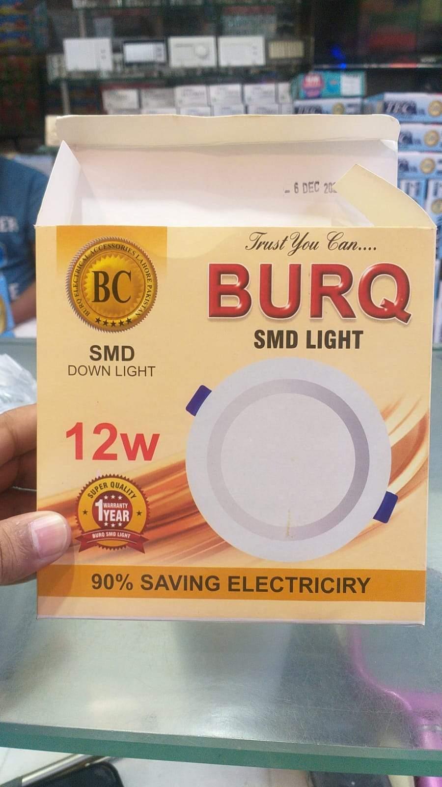 BURQ SMD Light Down Light 90% Saving Electricity in Pakistan - 5W (5 Pcs) COB Light thumbnail 7