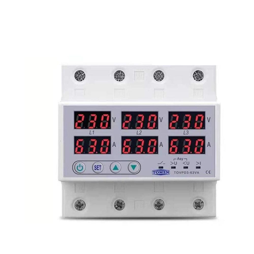 TOMZN Three-Phase Voltage and Current Protector TOVPD3 in Pakistan - 63A thumbnail 2