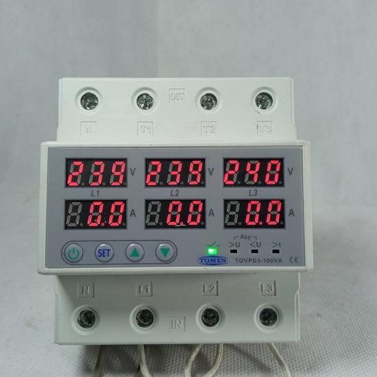 TOMZN Three-Phase Voltage and Current Protector TOVPD3 in Pakistan - 63A thumbnail 3