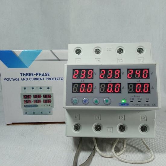 TOMZN Three-Phase Voltage and Current Protector TOVPD3 in Pakistan - 100A