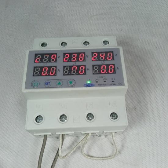 TOMZN Three-Phase Voltage and Current Protector TOVPD3 in Pakistan - 100A thumbnail 5