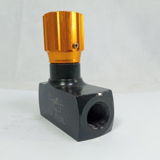 Hydraulic Throttle Valve Flow Control LA-H10L, LA-H16L in Pakistan - 1 inch thumbnail 6