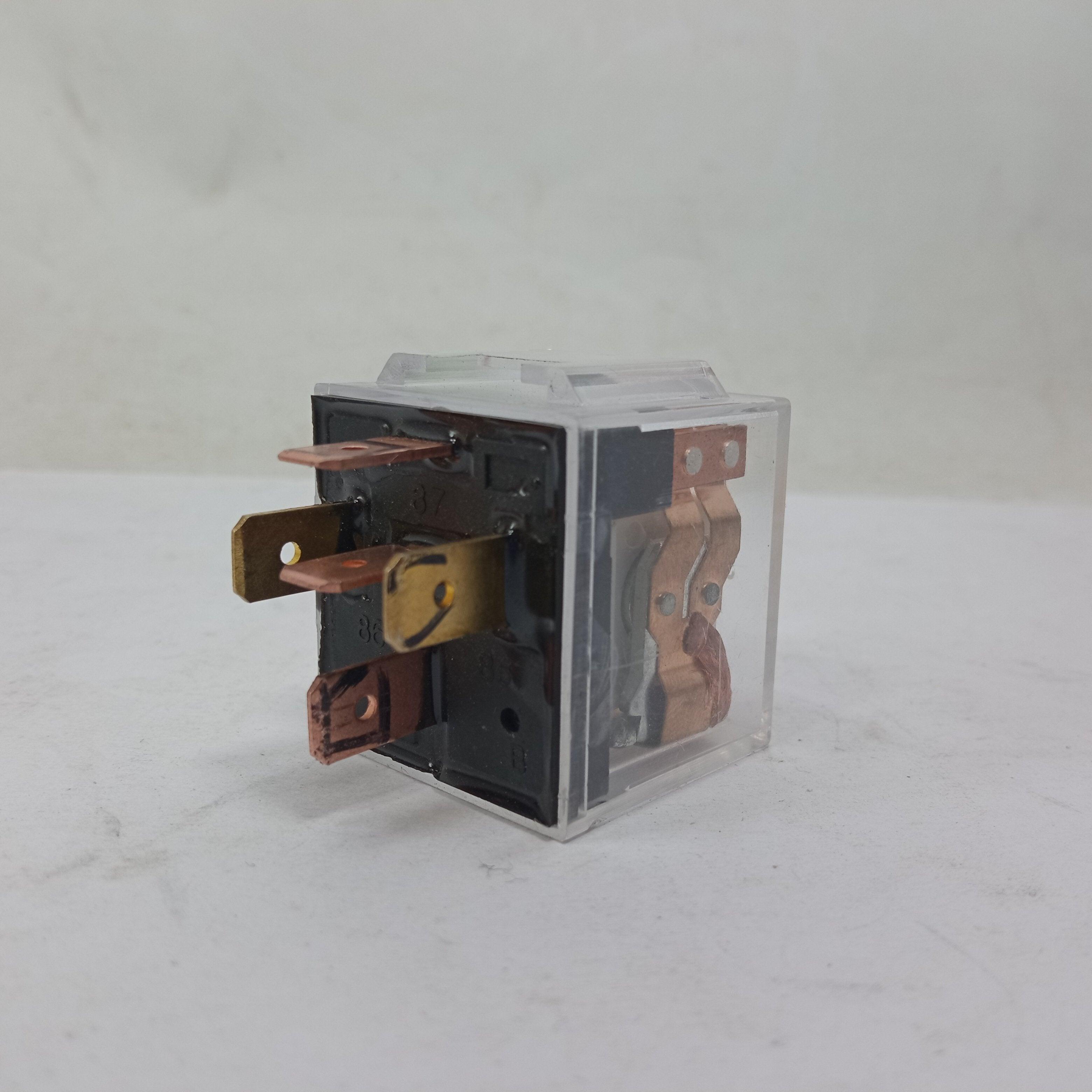 Automotive Relay Green Led Indicator Light JD2914 24V 80A 5pin thumbnail 5