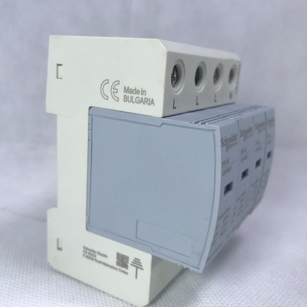 SCHNEIDER SURGE PROTECTOR IPR40 4P 40KA in Pakistan - AC-4P-440V 40KA thumbnail 5