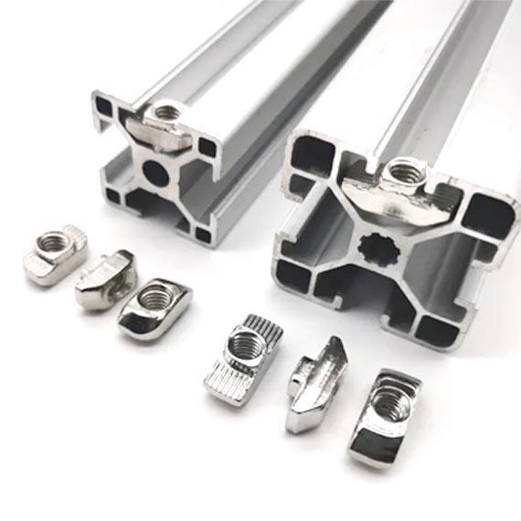 T Nuts Aluminium Extrusion Profile Parts in Pakistan 20pcs - T-NUT 20xM5 thumbnail 3