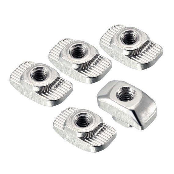 T Nuts Aluminium Extrusion Profile Parts in Pakistan 20pcs - T-NUT 40xM5 thumbnail 4