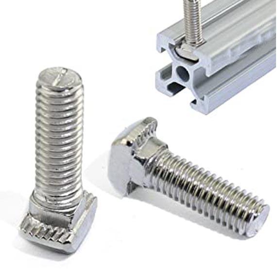 T Bolt  Hammer Bolt  Aluminium Extrusion Profile Parts PCS in Pakistan - 40xM8-25 thumbnail 2