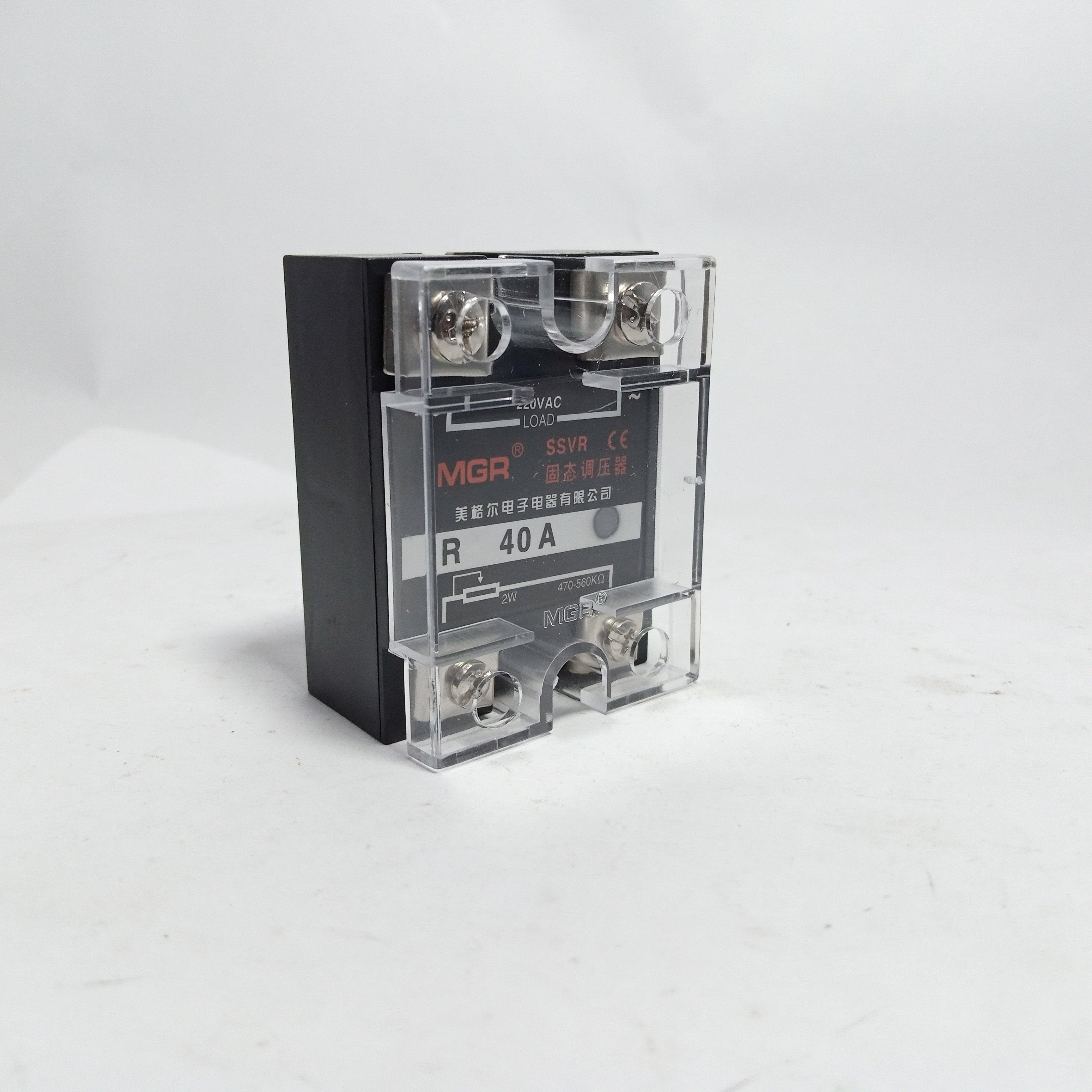 220V AC Single Phase SSVR 40A Solid State Voltage Regulator Relay in Pakistan - 40A thumbnail 2