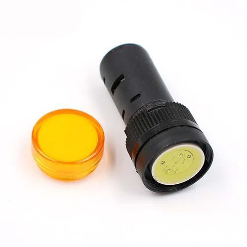 1 Piece LED Indicator Light 16mm Panel Mount in Pakistan - Yellow / 220V thumbnail 4