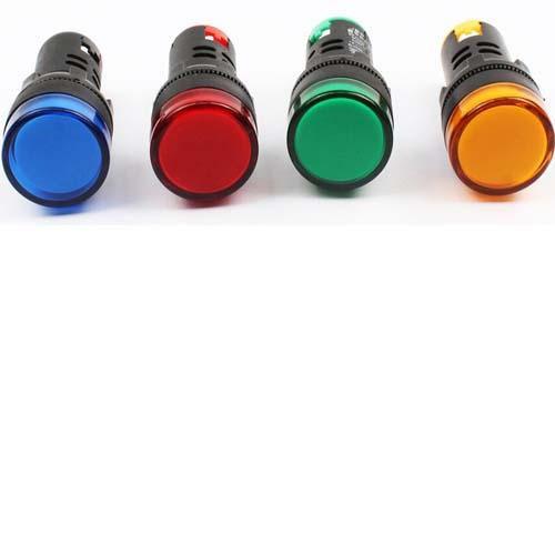 1 Piece LED Indicator Light 16mm Panel Mount in Pakistan - Green / 220V thumbnail 2
