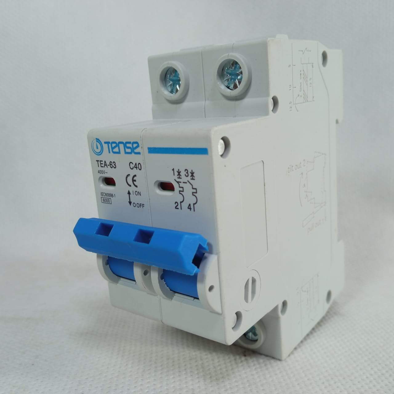 AC Circuit Breaker 2P Tense 400V in Pakistan - 16A thumbnail 3
