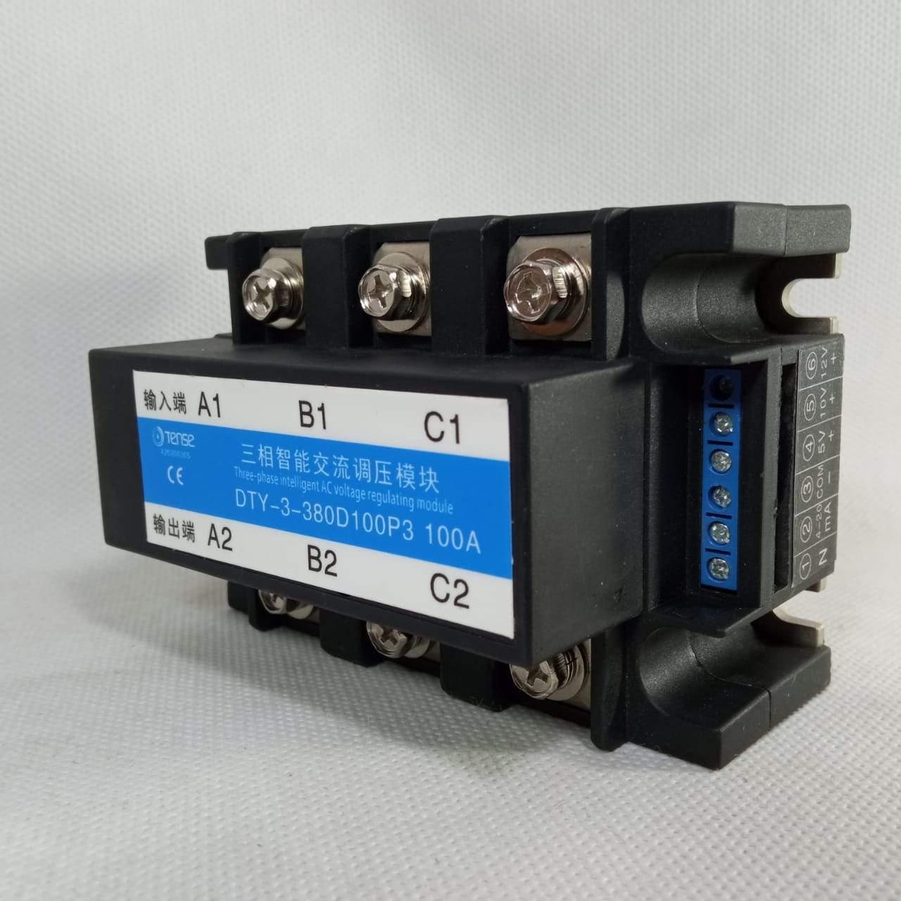 Three Phase Intelligent AC Voltage Regulating Module DTY-3-380D100P3 in Pakistan - 40A thumbnail 2