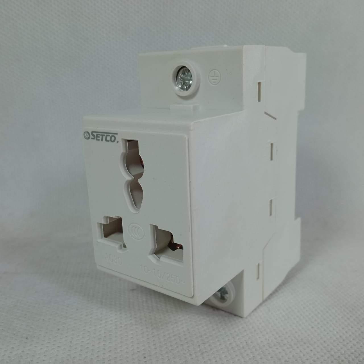 Setco 10-16A 250V Single One 2 Pole 2 Pin Plug in Pakistan thumbnail 3