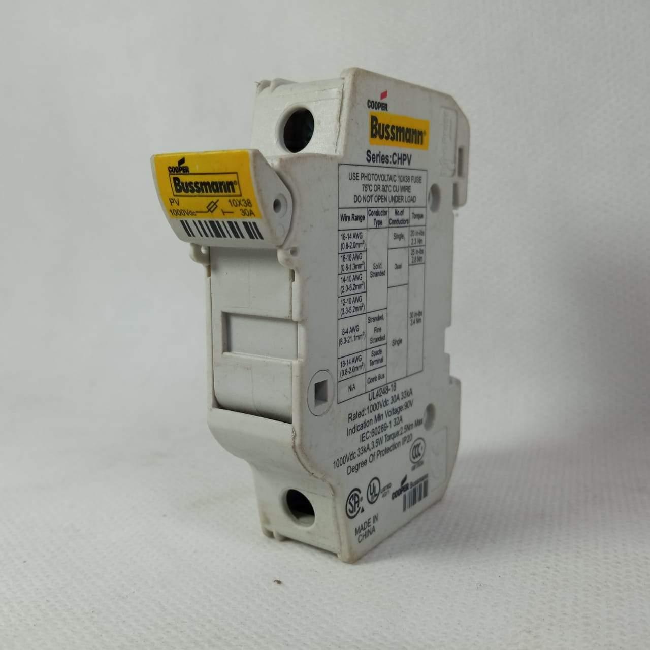Bussmann CHPV 30A Fuse Holder In Pakistan thumbnail 4