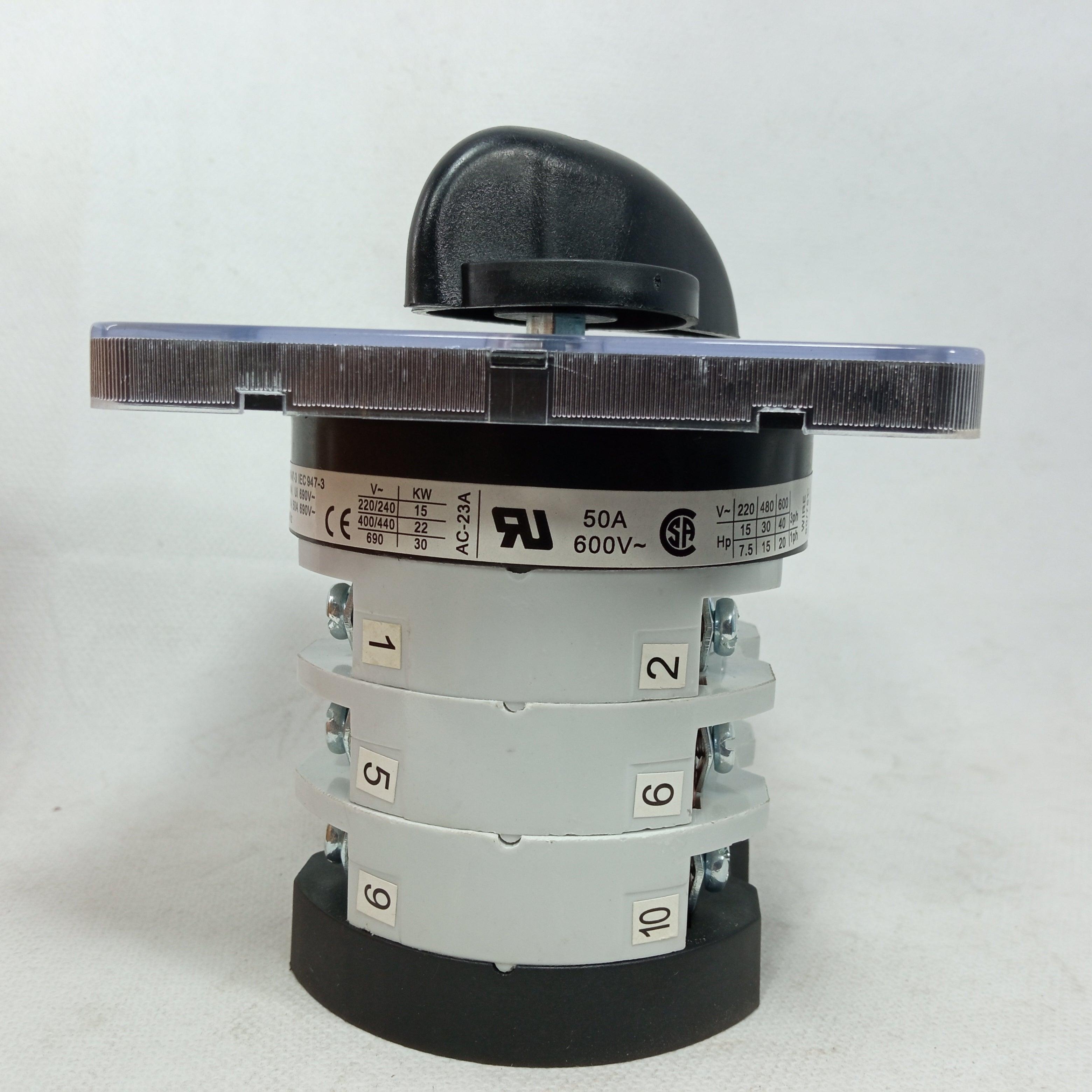 BRETER Cam Switch 1-0-2 Position Rotary Changeover Switches in Pakistan - 32A/4 thumbnail 7
